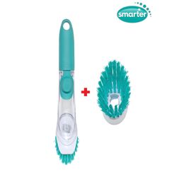 Smarter Deterjan Hazneli Bulaşık Fırçası + Yedek Fırça