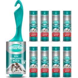 Smarter Tüy Toplayıcı Rulo + 8 Yedek Rulo