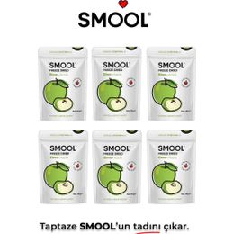 Smool 6x20 gr Dondurularak Kurutulmuş Elma