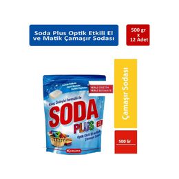 Soda Plus 12x500 gr Çamaşır Sodası