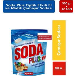 Soda Plus 12x500 gr Çamaşır Sodası