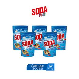 Soda Plus 5x500 gr Çamaşır Sodası