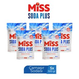 Soda Plus 5x500 gr Çamaşır Sodası