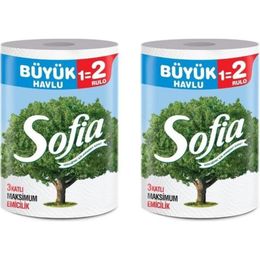 Sofia 2'li Büyük Kağıt Dev Havlu
