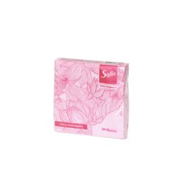 Sofia 33x33 cm 30 Adet Kumaş Dokulu Lüks Pembe Peçete