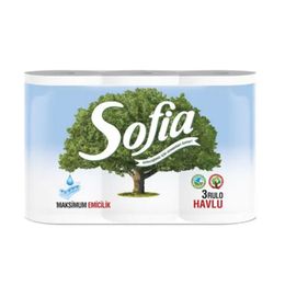 Sofia 3'lü Muftak Kağıt Havlusu