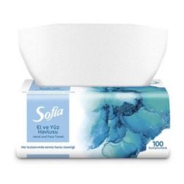 Sofia 5x100'lü El ve Yüz Havlusu