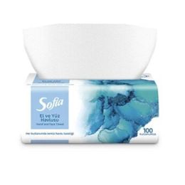 Sofia 5x100'lü El ve Yüz Havlusu
