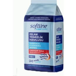 Softline 100'lü Çamaşır Sulu Yüzey Havlusu