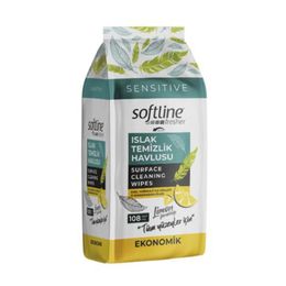 Softline Limon Ferahlığı 108 Adet Fresher Islak Temizlik Havlusu