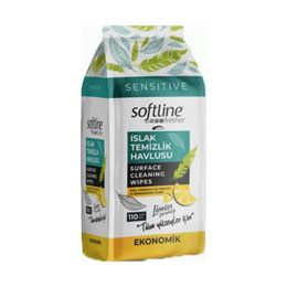 Softline Limonlu 108'li Yüzey Temizlik Havlusu