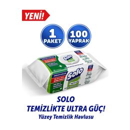 Solo 100'lü Sedir Ağacı Yasemin Esintisi Yüzey Temizlik Havlusu