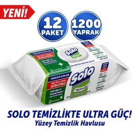 Solo 12'li Sedir Ağacı Yasemin Esintisi Yüzey Temizlik Havlusu