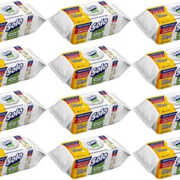 Solo 12x100 Yaprak Limon ve Portakal Tazeliği Yüzey Temizlik Havlusu