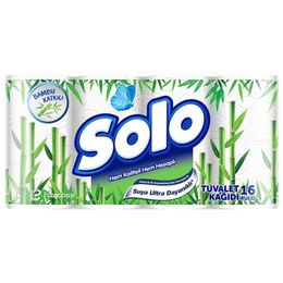 Solo 16'lı Bambu Katkılı Tuvalet Kağıdı
