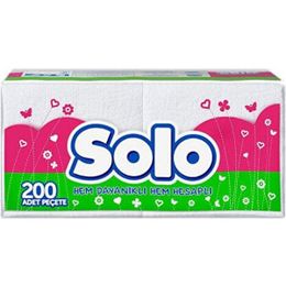 Solo 24x200 Adet Peçete