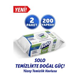 Solo 2'li Okaliptus Çam Esintisi Yüzey Temizlik Havlusu