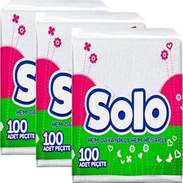 Solo 3x100 Adet Peçete