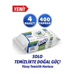 Solo 4'lü Okaliptus Çam Esintisi Yüzey Temizlik Havlusu