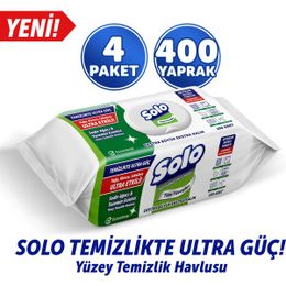 Solo 4'lü Sedir Ağacı Yasemin Esintisi Yüzey Temizlik Havlusu