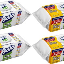 Solo 4x100 Yaprak Limon ve Portakal Tazeliği Yüzey Temizlik Havlusu