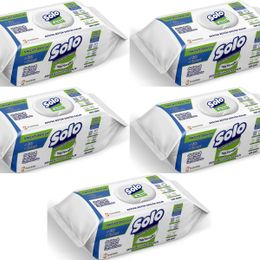 Solo 5x100 Yaprak Okaliptus ve Çam Esintisi Yüzey Temizlik Havlusu