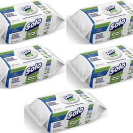 Solo 5x100 Yaprak Okaliptus ve Çam Esintisi Yüzey Temizlik Havlusu