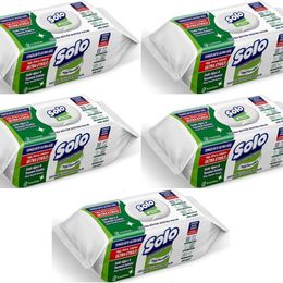 Solo 5x100 Yaprak Sedir Ağacı ve Yasemin Esintisi Yüzey Temizlik Havlusu