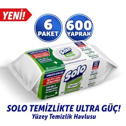 Solo 6'lı Sedir Ağacı Yasemin Esintisi Yüzey Temizlik Havlusu