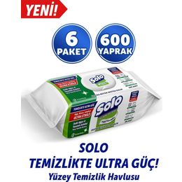 Solo 6'lı Sedir Ağacı Yasemin Esintisi Yüzey Temizlik Havlusu