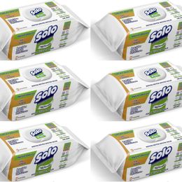 Solo 6x100'lü Beyaz Sabun Ferahlığı Yüzey Temizlik Havlusu