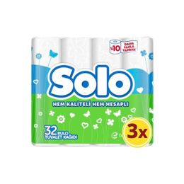 Solo 96 Rulo Ultra Dayanıklı Tuvalet Kağıdı