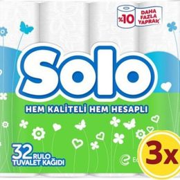 Solo 96 Rulo Ultra Dayanıklı Tuvalet Kağıdı