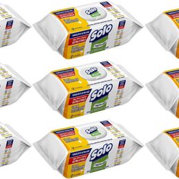 Solo 9x100 Yaprak  Limon ve Portakal Tazeliği Yüzey Temizlik Havlusu