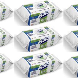 Solo 9x100 Yaprak Okaliptus ve Çam Esintisi Yüzey Temizlik Havlusu