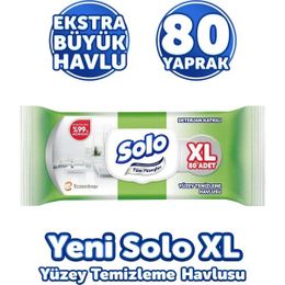 Solo XL 80 Adet Yüzey Temizleme Havlusu