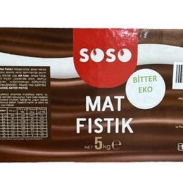 Soso 5 kg 1/2 Bitter Mat Fıstık