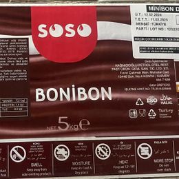 Soso 5 kg Mini Bonibon Şekeri