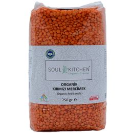Soul Kitchen 750 gr Organik Kırmızı Mercimek