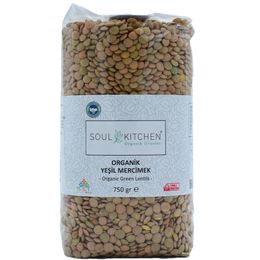 Soul Kitchen 750 gr Organik Yeşil Mercimek