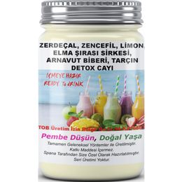 SPANA Zerdeçal, Limon, Elma Şırası sirkesi, Arnavut biberi, tarçın Detox 250 gr Brezilya Cevizi Çayı