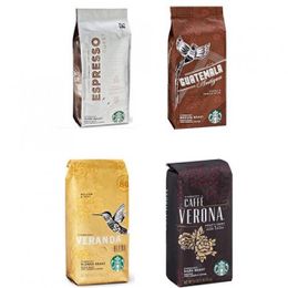 Starbucks 4'lü 250 gr Dark Espresso ve Guatemala Çekirdek Kahve