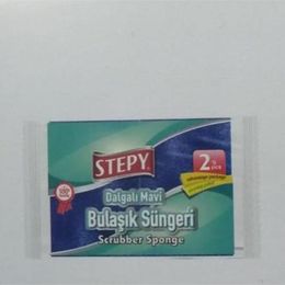 Stepy 2'li Mavi Dalgalı Sünger