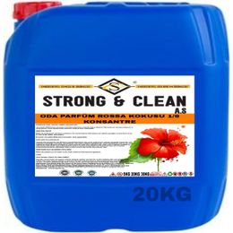 Strong&Clean 20 kg Oda Parfüm Konsantre 1/8 Rose Kokulu