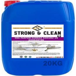Strong&Clean 20 kg Oda Parfüm Konsantre 1/8 Zambak Kokulu