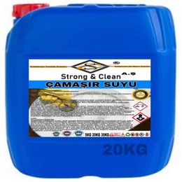 Strong&Clean 20 lt Klorlu Çamaşır Suyu