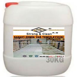 Strong&Clean 30 kg Sanayi Zemin Yağ Temizleyicisi