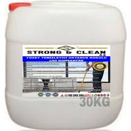 Strong&Clean 30 kg Yüzey Temizleyici Konsantre 1/60 Okyanus Kokusu