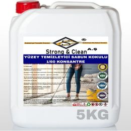 Strong&Clean 5 kg Yüzey Temizleyici Konsantre 1/60 Sabun Kokusu
