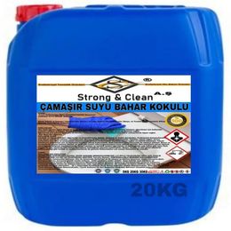 Strong&Clean Bahar Kokulu 20 lt Çamaşır Suyu